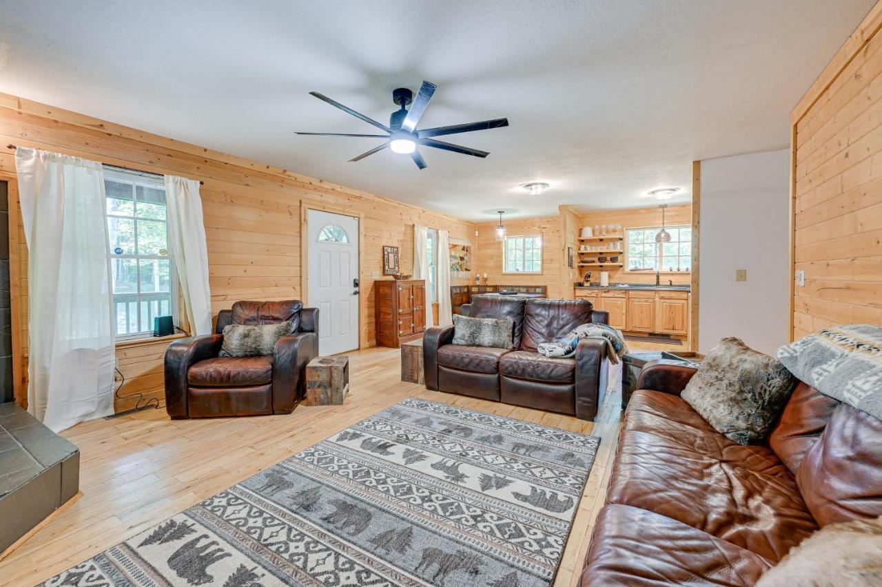 Smoky Mountain Cabin With Camping Area And Fire Pit! Whittier Luaran gambar