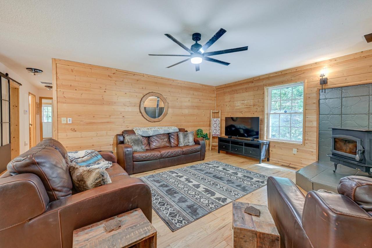 Smoky Mountain Cabin With Camping Area And Fire Pit! Whittier Luaran gambar