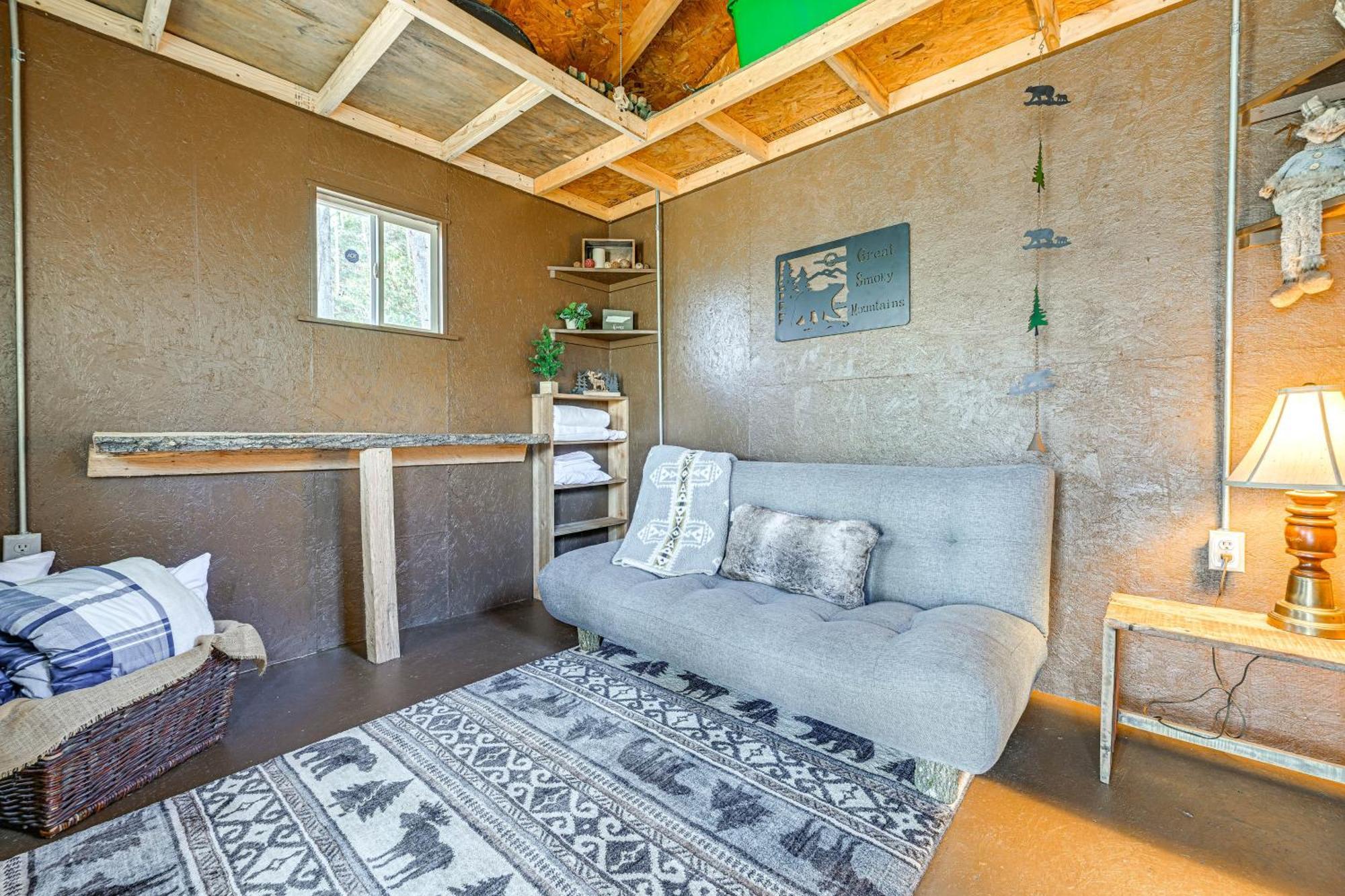 Smoky Mountain Cabin With Camping Area And Fire Pit! Whittier Luaran gambar