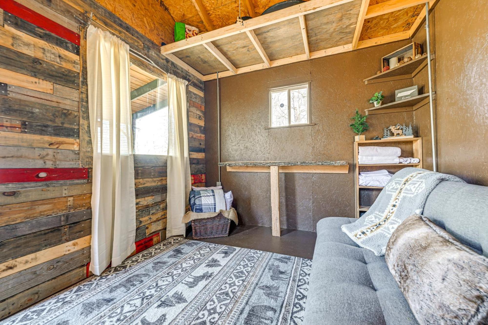 Smoky Mountain Cabin With Camping Area And Fire Pit! Whittier Luaran gambar