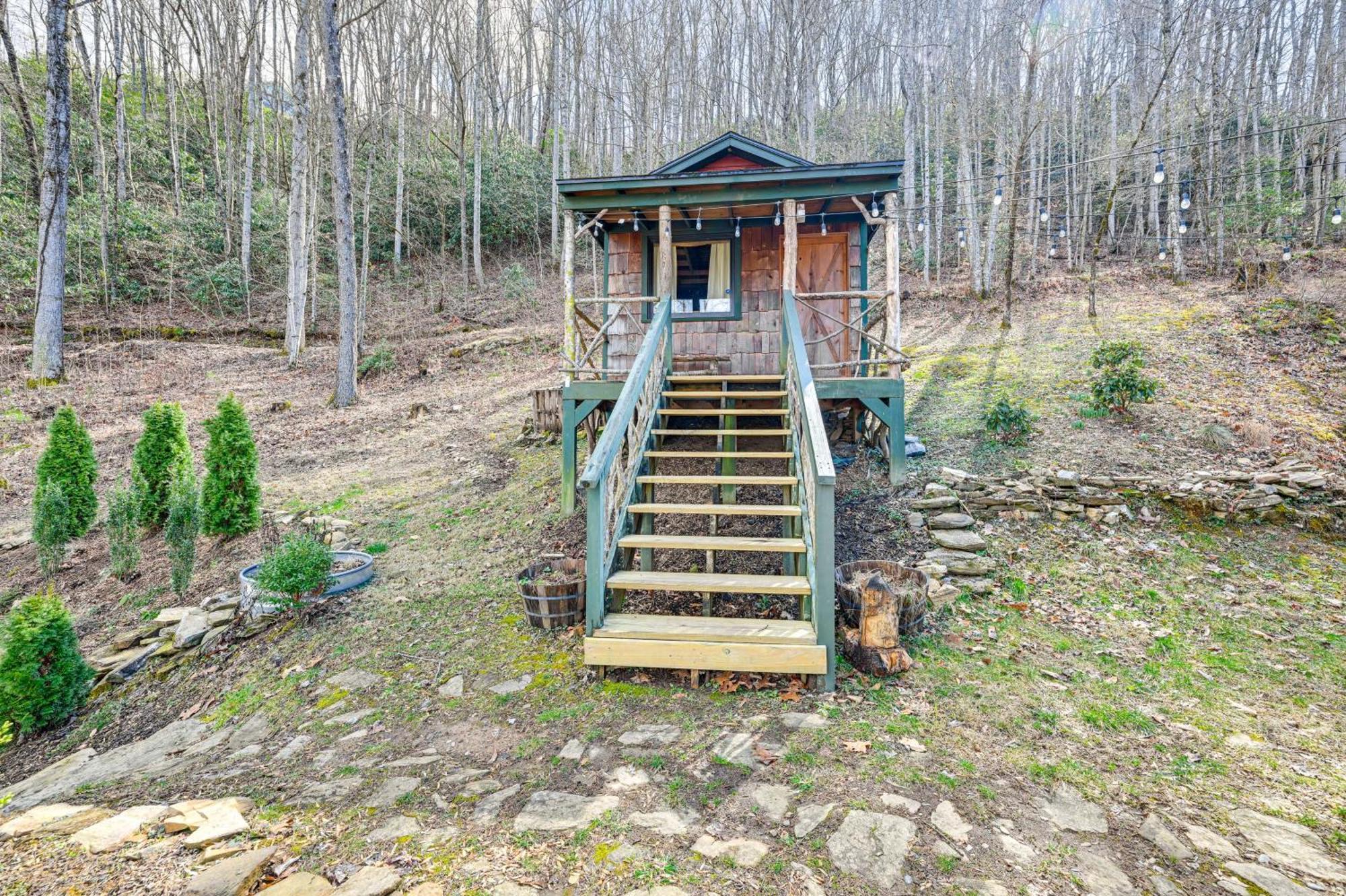 Smoky Mountain Cabin With Camping Area And Fire Pit! Whittier Luaran gambar